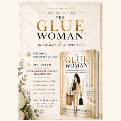 The Glue Woman™ · An Intimate Book Experience